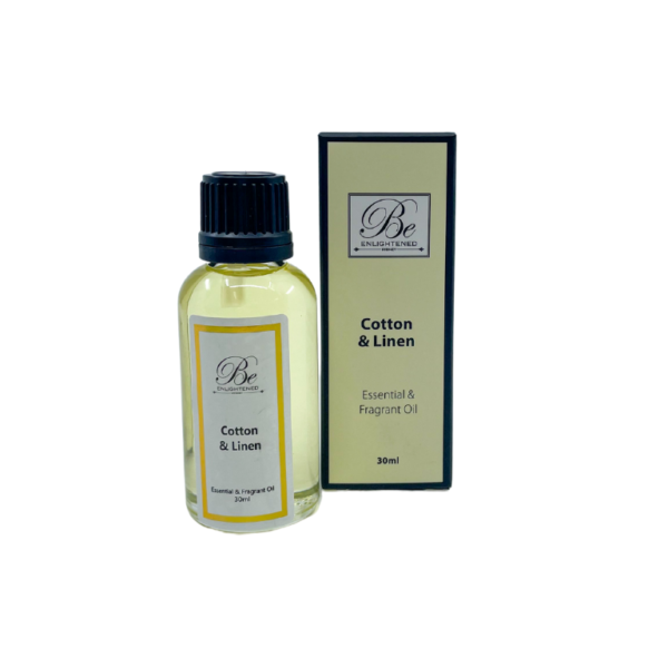 Cotton & Linen 30ml Essential Fragrant Oil bottle & box