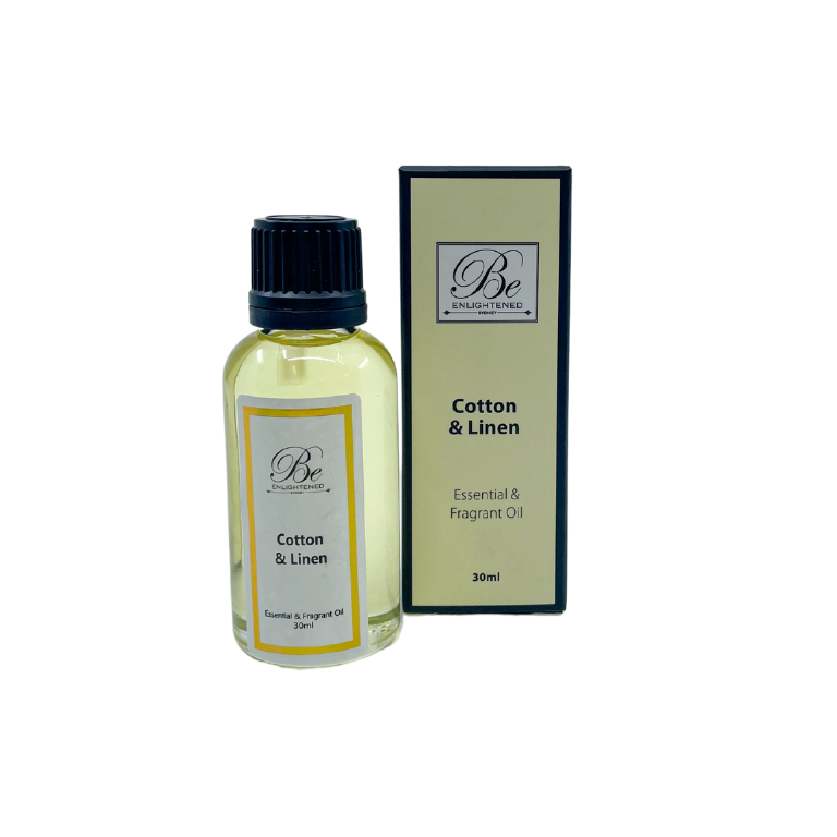 Cotton & Linen 30ml Triple Scented Essential and Fragrant Oil – Be  Enlightened
