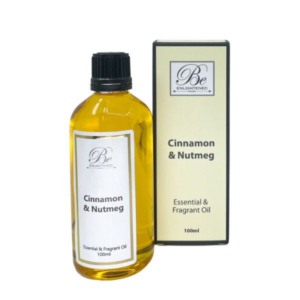 Be Enlightened Cinnamon & Nutmeg 100ml Essential Oil