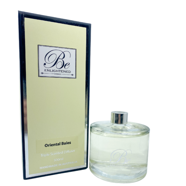 Oriental Baies Luxury Diffuser Be Enlightened