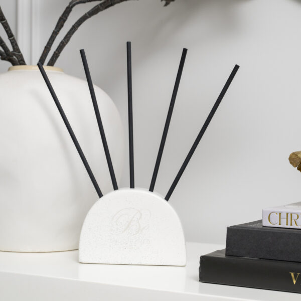 Flora Home Ceramic Vessel and Scent Stems Pack